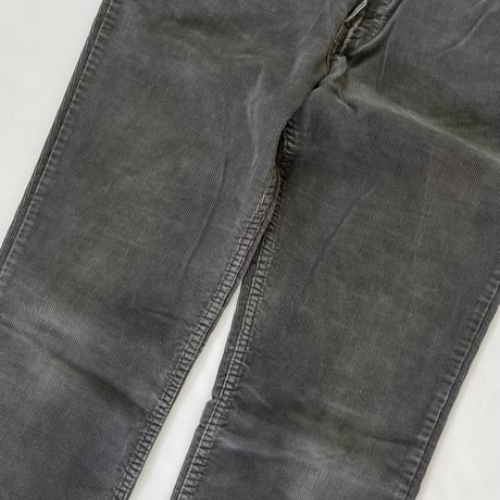 90's Levi's 519 "1557 Charcoal" Corduroy Pants W31 USA製