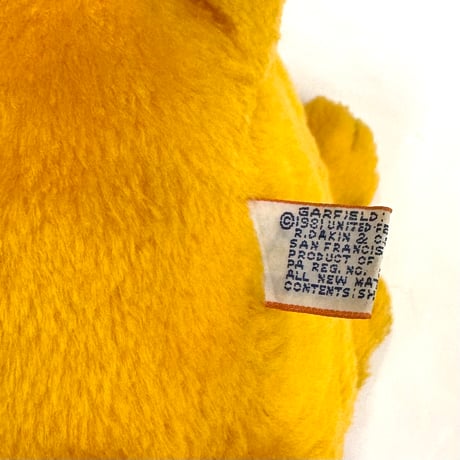 80's Garfield Plush Doll (about 25㎝)