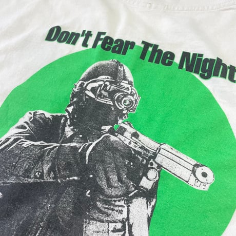 90's Fruit of the loom "Don't Fear The Night..." Pocket Tee Lサイズ USA製