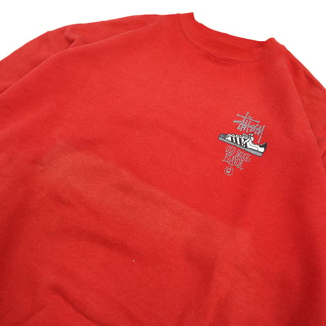 90's～ OLD STUSSY "OLD SKOOL" Sweat Lサイズ