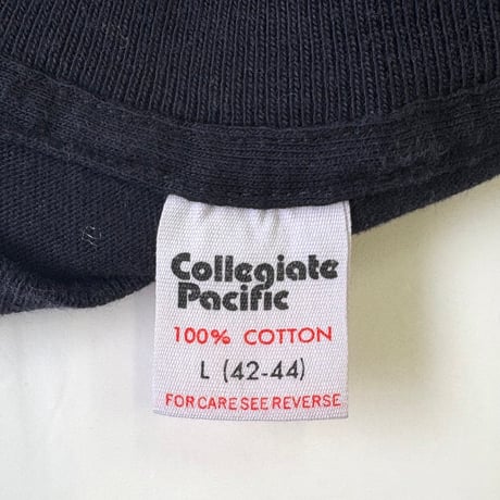 "Special" 80's Collegiate Pacific "PURDUE" Color Flocky Tシャツ Lサイズ USA製