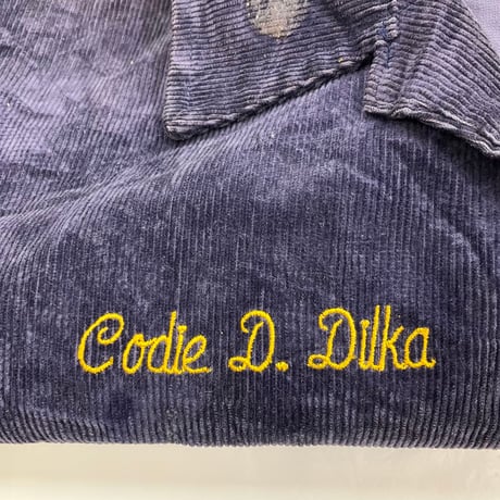 "Special Size" "Good Fade" 80's～90's FFA Corduroy Jacket (fits 50inch)