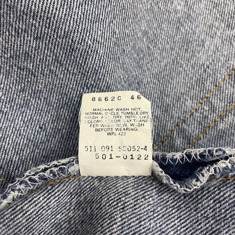 90's Levi's 501 "Acid Wash" Denim Pants W36 USA製