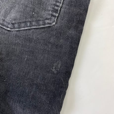 90's Levi's 519 "1558 Black" Corduroy Pants W36 USA製