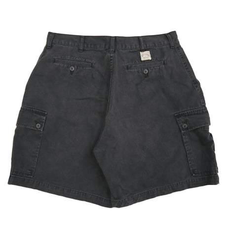 90's～ Polo Ralph Lauren "Black" Chino Cargo Short Pants W33