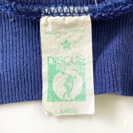 80's Discus Solid Sweat Lサイズ USA製