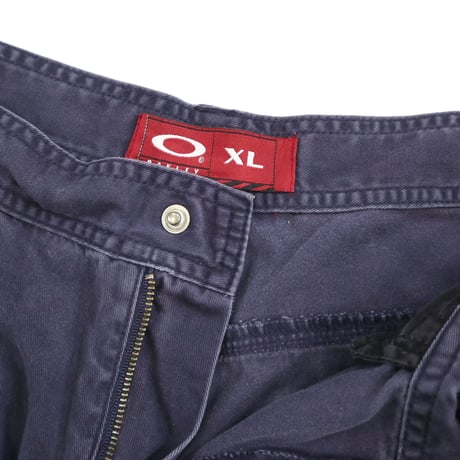 90's～00's Oakley "O" "Mini Emblem" Cotton Short Pants XLサイズ