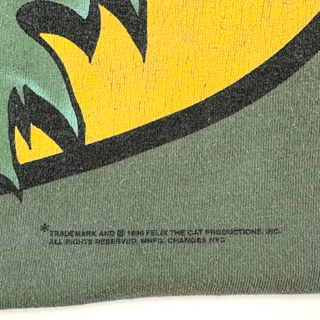 90's Changes "Felix the Cat" "両面" Tシャツ Lサイズ USA製