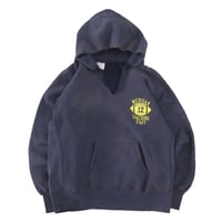 80's CHAMPION RW SWEAT PARKA "MICHIGAN" 4段 プリント XLサイズ USA製