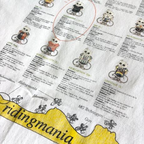 00's RIDINGMANIA "Patagonia Beneficial" "両面" Tシャツ Mサイズ USA製