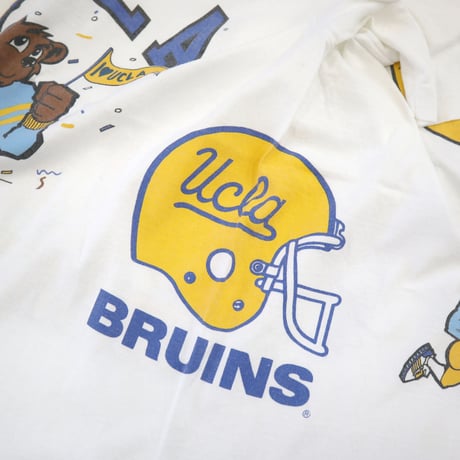 ～90's Fruit of the loom "UCLA BRUINS" "マルチ" Tシャツ Lサイズ USA製