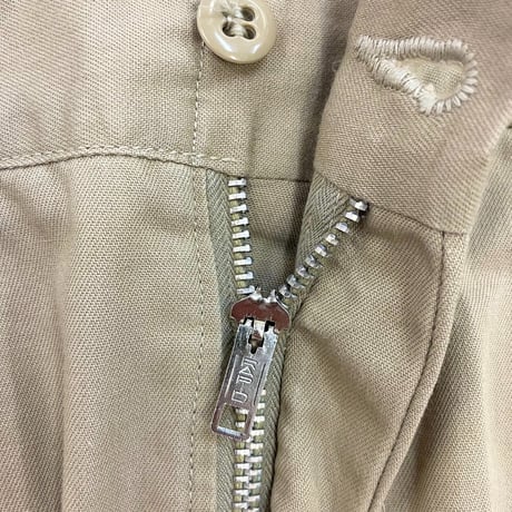 60's～70's US AIR FORCE "Cotton/Poly" Trousers Chino Pants 28×33