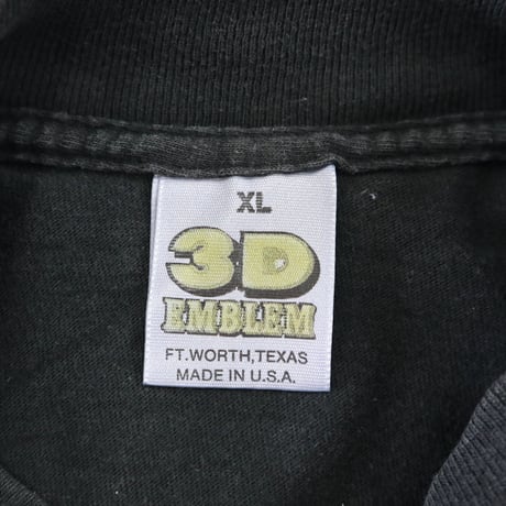 80's Harley Davidson "3D Emblem" "両面" LS Tシャツ XLサイズ USA製