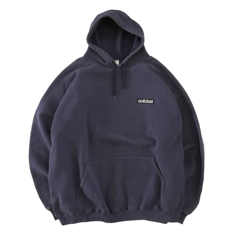 ～90's Adidas "Box Logo" Sweat Parka XXLサイズ USA製