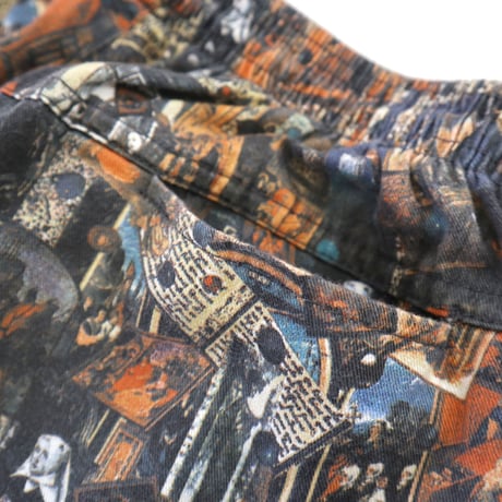 80's OLD STUSSY "宗教柄" Short Pants Sサイズ USA製