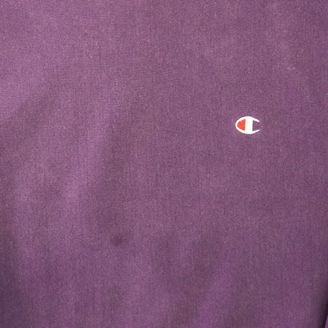 90's CHAMPION RW SWEAT PARKA Solid Purple XXLサイズ USA製