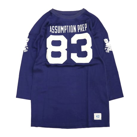 60's CHAMPION "Products Tag" "4面" Football Tee 42 USA製