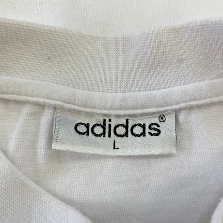 80's～90's Adidas "Les Bleus" Game Tee Shirt Lサイズ