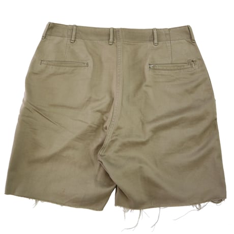 40's～ US ARMY "M-45" "Cut Off" Cotton Chino Trousers