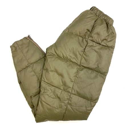 80's Eddie Bauer Rip Stop Nylon Down Pants Mサイズ