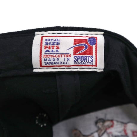 Deadstock 90's "Jordan" "Rodman" "Pippen" 6-panel Cap TAIWAN製