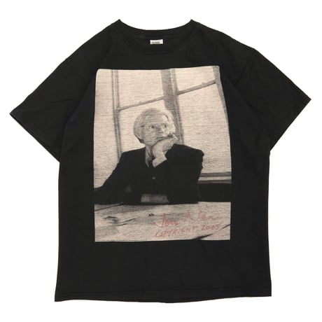 00's ANSWER "Andy Warhol" フォト プリント Tシャツ Lサイズ USA製