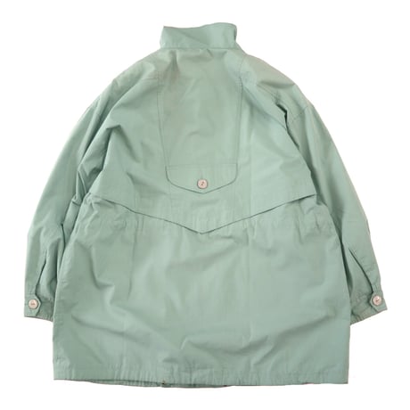 ～90's スタンドカラーハーフ コート Light Blue 42サイズ