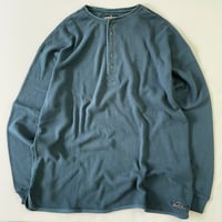 Deadstock 90's～ Quiksilver Henley Neck Tops XLサイズ