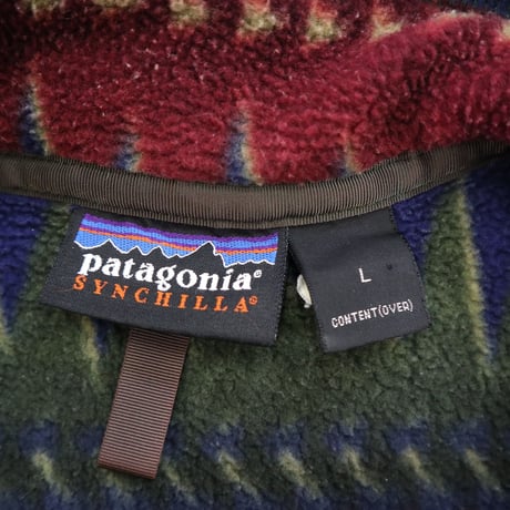 90's Patagonia "Minnehaha" Snap T Fleece Jacket Lサイズ