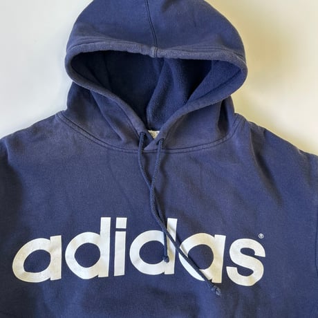90's Adidas Logo Trefoil Reverse Type Sweat Parka Lサイズ