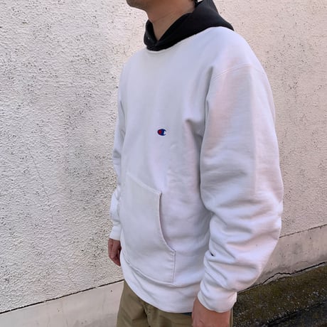 90's CHAMPION RW SWEAT PARKA "Hood Cut" XLサイズ USA製