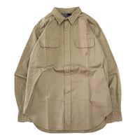 90's Polo Ralph Lauren Chino Cloth Shirt Lサイズ