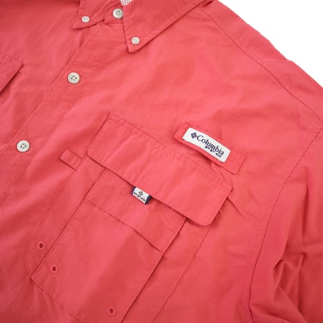 Columbia "PFG" OMNI-SHADE Nylon Shirt Lサイズ