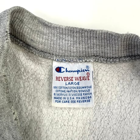 90's CHAMPION RW SWEAT "BABSON" Lサイズ USA製