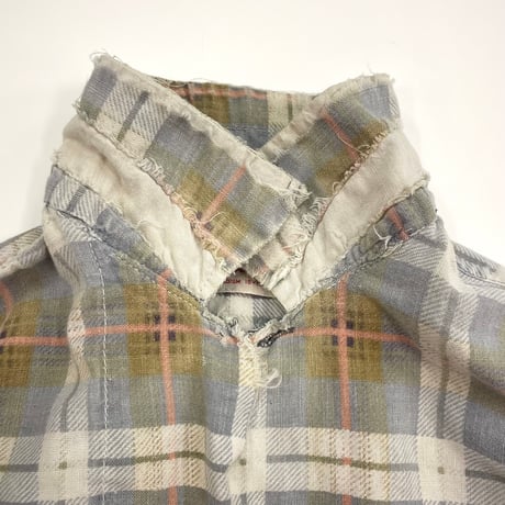 "junk boro" 50's～60's Penney's Print Flannel Shirt Mサイズ
