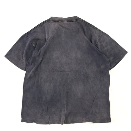 "Super Black Fade" 90's Patagonia "Brushstroke Logo" Tシャツ Mサイズ USA製