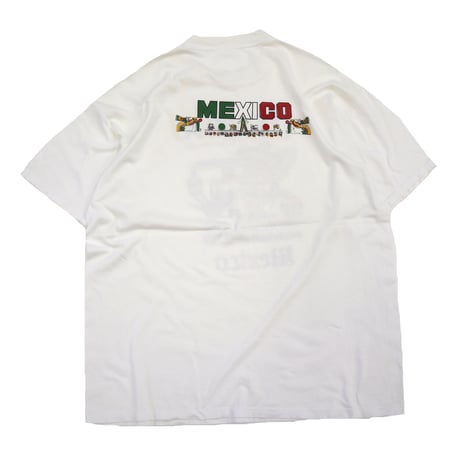 90's～00's unknown "MEXICO" 両面 プリント Tシャツ