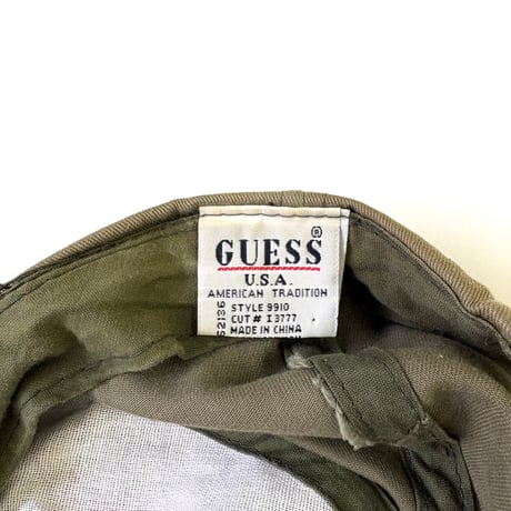 "Super Fade" 90's GUESS Cotton 6-panel Cap