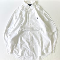 90's Ralph Lauren "BLAKE" "2ply" BD Shirt XLサイズ