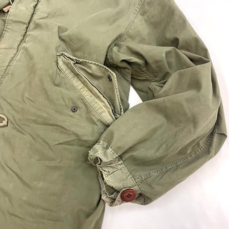 50's US ARMY M-51 "with Liner" Fishtail Parka (fits S)