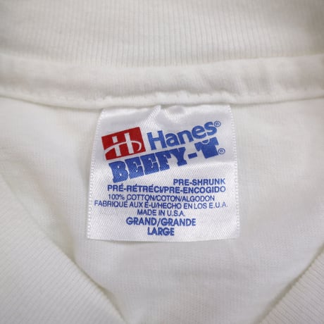 90's Hanes "Dennis McGregor" プリント Tシャツ Lサイズ USA製