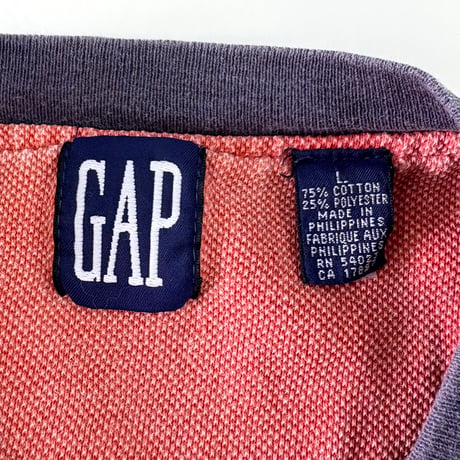 90's OLD GAP Multi Border Tops Lサイズ