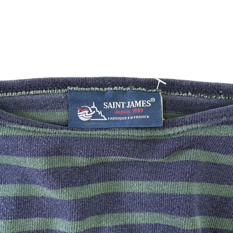 Saint James "Ouessant" Border Shirt XSサイズ FRANCE製