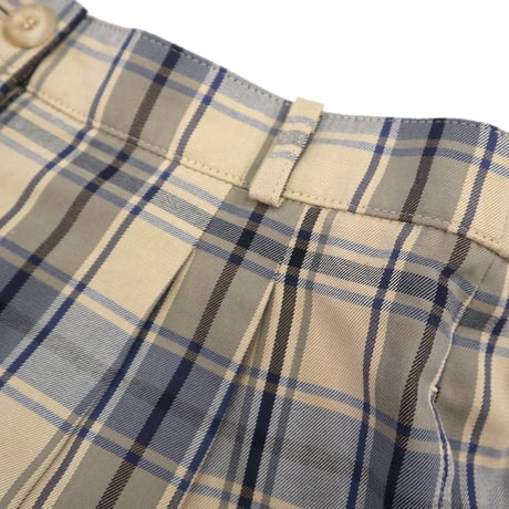 "Women's" ～90's DAKS LONDON 2tuck Check Culottes