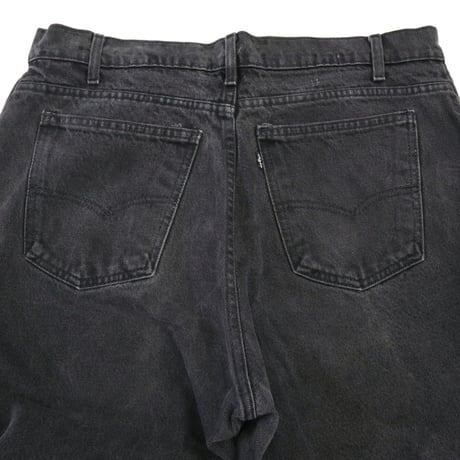 90's Levi's 550 "Super Black" Denim Pants 36×30 USA製