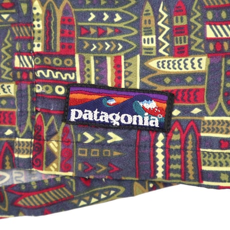 90's Patagonia "波タグ" "Native Board" River Shorts XLサイズ