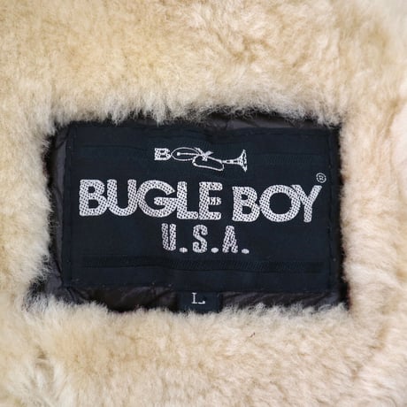 ～00's Mouton Leather "B3 Type" Sherpa Jacket Lサイズ