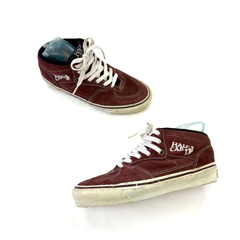 Vans Half Cab 90年代USA製　バーガンディ スニーカー 90's Vans 