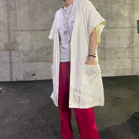 "Women's" 90's～ ROAMAN'S フレンチスリーブ ロング ガウン