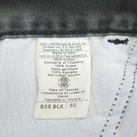 00's Carhartt Duck Painter Work Short Pants W33 USA製